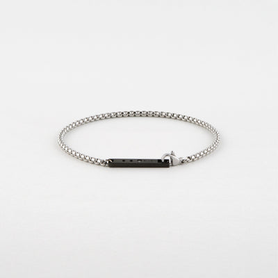 PUNCHING PLUS ステンレス キュービックジルコニア チェーン ブレスレット PIB7981