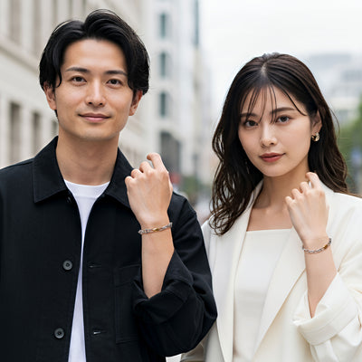 Alavel 選べる アンカーチェーンブレスレット 二本セット販売 PLEO APA0610