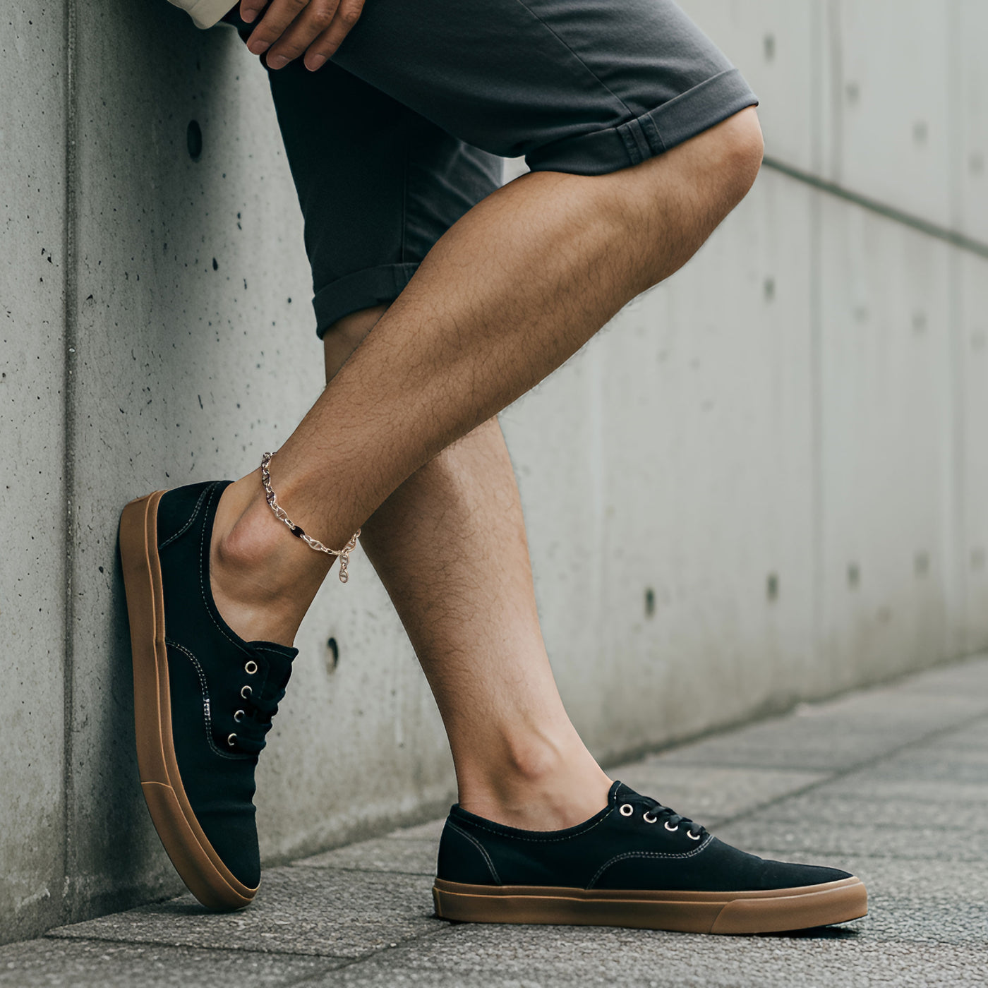 Alavel 選べる アンカーチェーンアンクレット 一本単品販売 PLEO APA0610