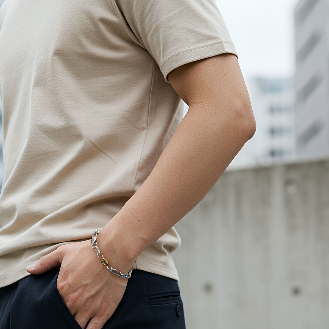 Alavel 選べる アンカーチェーンブレスレット 一本 単品販売 PLEO APA0610