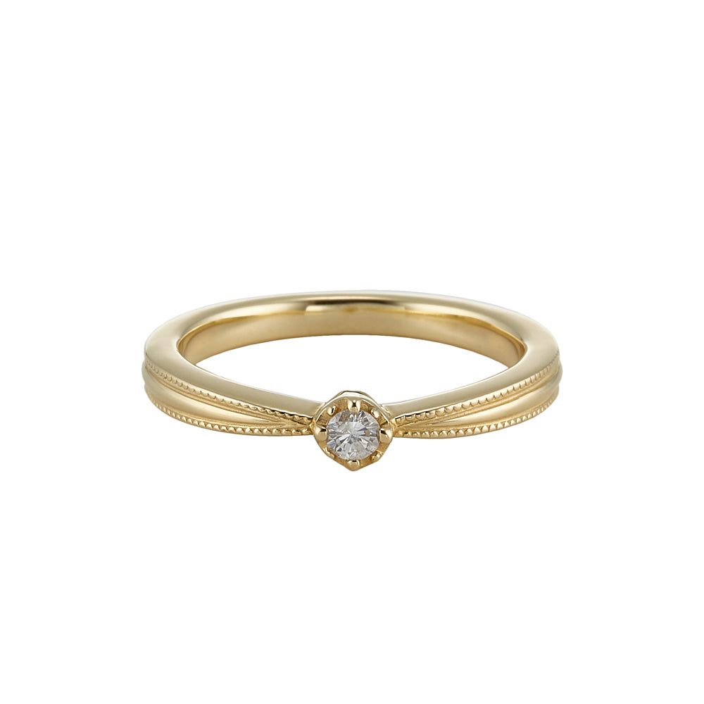 cremoro K10 ダイヤモンド リング elena CMR0221-YG