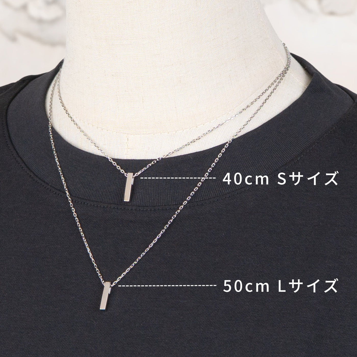 Alavel 選べる スモールペンダントネックレス スクエアタイプ 一本単品販売 APP0253