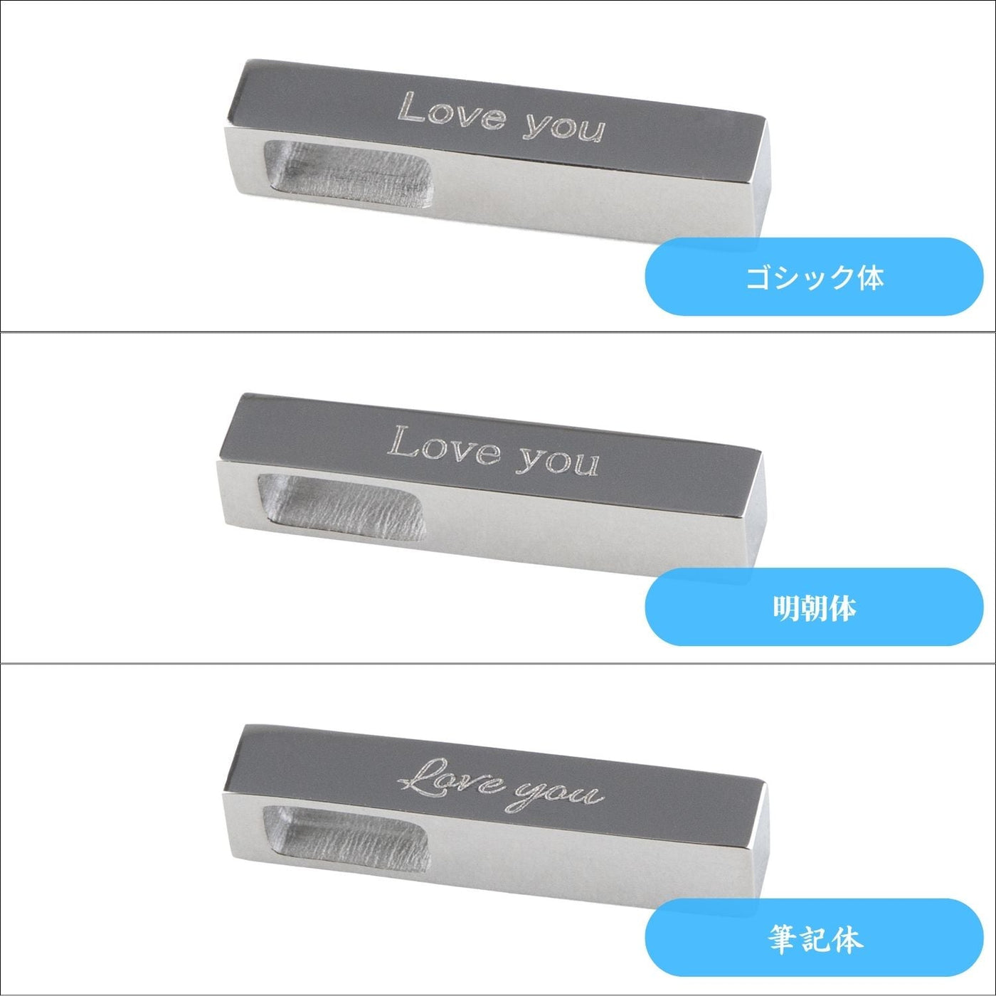 Alavel 選べる スモールペンダントネックレス スクエアタイプ 一本単品販売 APP0253