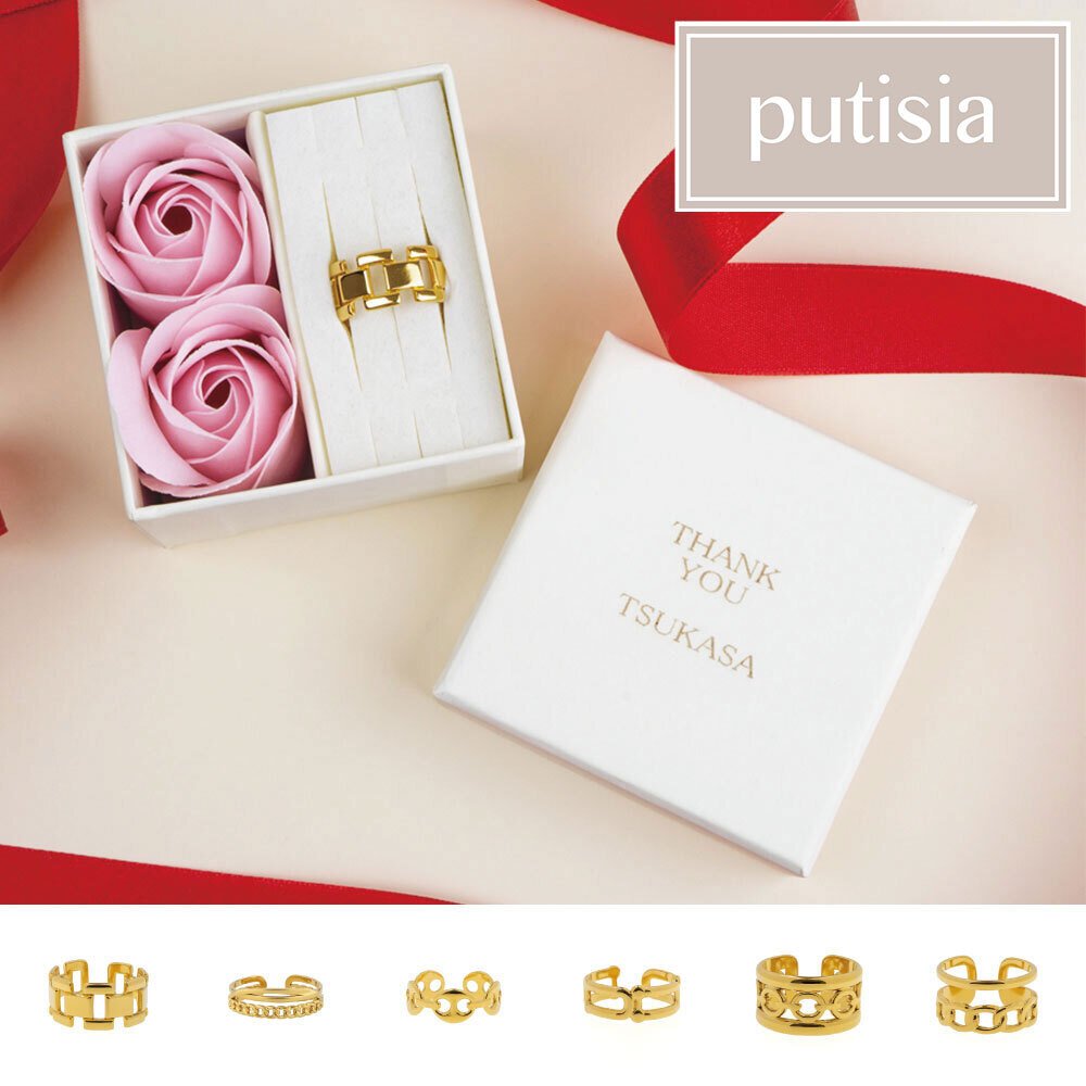 [送料無料] putisia デザイン イヤーカフ 片耳用 PUCR002-010