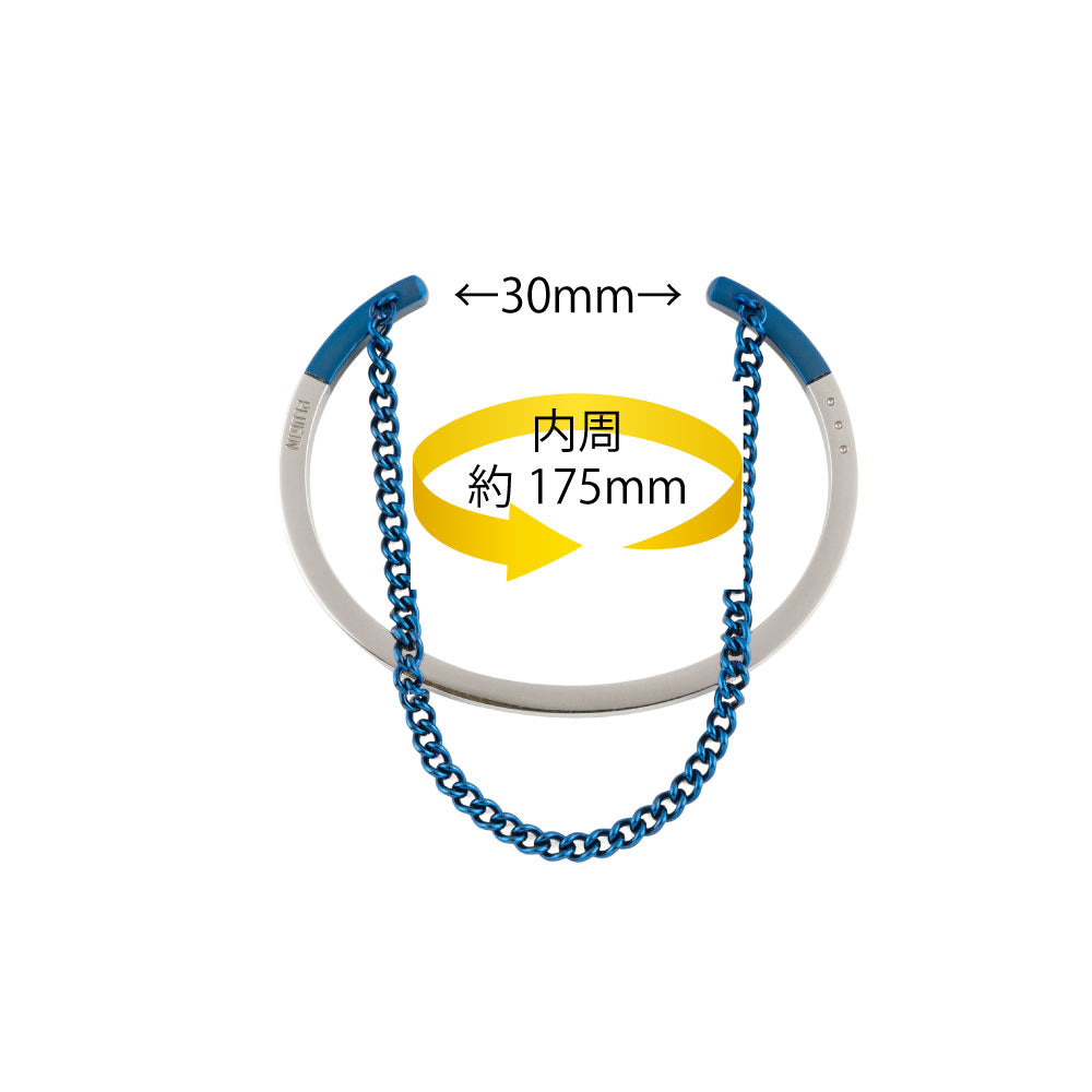 PLUG IN バングル TWO TONE PUNCHING PIB7975