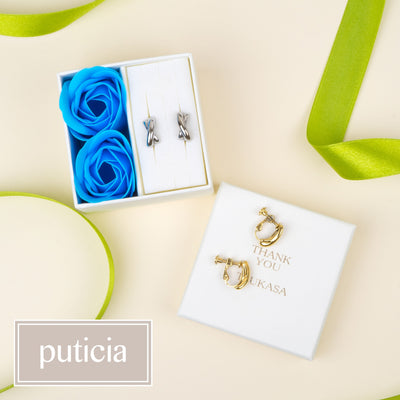 [送料無料] putisia ドロップ イヤリング PUER003